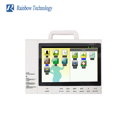 OEM Doppler портативного ультразвука фетальный доступный для дисплея LCD кардиомонитора младенца